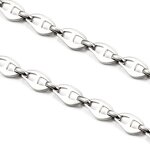 Stainless Steel Pig Nose Chain Necklace Manufacturer - Factory Direct Sale 18K Gold Vacuum Plated Selling by Meter