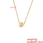 Stainless Steel Starfish Necklace Manufacturer - Summer Beach Vacation Style Shell Conch Marine Series Women's Trendy Figaro Chain