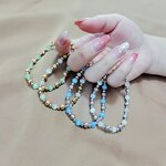 Stainless Steel Beaded Bracelet Manufacturer - Linsa Fashion 18K Gold-Plated Adjustable Elasticity New Non-Fading Made Accessory