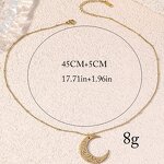 Stainless Steel Islamic Necklace Manufacturer - 2024 Wholesale Quran Religious Totem Moon Titanium Jewelry Muslim Allah Pendant for Mosque