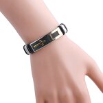 Stainless Steel Cross Bracelet Manufacturer - GJB233 Promotional Christian Religious High Quality Bangle Wristband for Women Men
