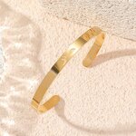 Stainless Steel Cuff Bracelet Manufacturer - Islamic Muslim AYARTUL KURSI PVD Material Custom Arabic Engraving Fashion Gift for Men Women