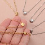 Stainless Steel Starfish Necklace Manufacturer - Summer Beach Vacation Style Shell Conch Marine Series Women's Trendy Figaro Chain