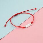 Stainless Steel Charm Bracelet Manufacturer - Cross-border Trendy DIY Engraved Glossy Gold Plated Long Pendant Woven for Lovers Girlfriends Gift