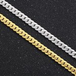 Stainless Steel Jewelry Set Manufacturer - Wholesale Custom Hand Made 18k Pvd Gold Trendy NK Men Women Geometric Chain Bracelet Necklace