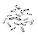 Stainless Steel Rectangular Buckle Manufacturer - Linsa Electroplated DIY Handmade Day-Shape Moonstone Customizable Necklace Accessories