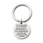 Stainless Steel Keychain Manufacturer - Customized Titanium Surgical 316L Fashion Personalized Promotional Jewelry for DIY Carabiners