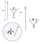 Stainless Steel Cremation Urn Pendant Manufacturer - 10mm Factory Fine Jewelry Accessory for Cremation Necklace Charm Equipment Funnel for Urn