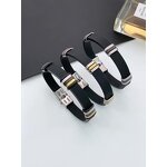 Stainless Steel Silicone Wristband Bracelet Manufacturer - Promotion Gifts Wholesale Custom Fashion Jewelry Blank With Laser logo