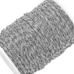 Stainless Steel Water-wave Chain Manufacturer - 100meters/roll 2mm Wide Non Tarnish 18K Gold Plated Singapore Necklace for DIY Jewelry Making