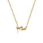Stainless Steel Chain Necklace Manufacturer - Buddhism Gold-Plated Universal with Beads DIY Simple for Travel Accessories
