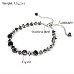 Stainless Steel Crystal Chain Bracelet Manufacturer - Wholesale Classical Boho Style Multilayer Natural Agate Stone Bangle for Lover's Gift