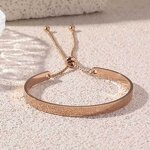 Stainless Steel Cuff Bracelet Manufacturer - Islamic Muslim AYARTUL KURSI Double-Sided Engraving PVD Material Custom Arabic Gift Men Women