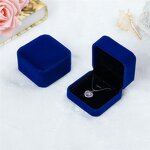 Velvet Jewelry Box Manufacturer - Diy Ring 774cm Package Many Colors Necklace Boxes Organizer for Women Girls