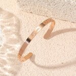 Stainless Steel Cuff Bracelet Manufacturer - Islamic Muslim AYARTUL KURSI PVD Material Custom Arabic Engraving Fashion Gift for Men Women