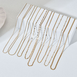 Stainless Steel O-Chain Necklace Manufacturer - Lip Chain Versatile Single Collarbone Accessory for Women Handmade Non-Fading Chain Fashionable