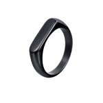 Stainless Steel Plain Ring Manufacturer - 5MM Casting Women Children's Gold Plated European American Hand Jewelry