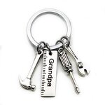 Stainless Steel Keychain Manufacturer - Happy Father's Day Custom Tool Charm Wholesale Men Gifts for Father's Day