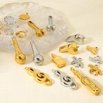 Stainless Steel Pendant Manufacturer - Europe United States INS tide Cool Women's Punk Wine Bottle Life Supplies Tools Gold Plated DIY