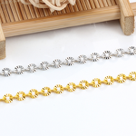 Stainless Steel O Chain Necklace Manufacturer - Selling by Meter Embossed Vacuum Color-Preserving Men's & Women's Jewelry DIY Component