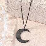 Stainless Steel Islamic Necklace Manufacturer - 2024 Wholesale Quran Religious Totem Moon Titanium Jewelry Muslim Allah Pendant for Mosque