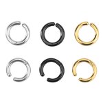 Stainless Steel Ear Clips Manufacturer - Korean Japanese Hip-Hop Fashion Non-Pierced Men Women Trendy Minimalist Open Earrings Factory