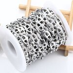 Stainless Steel Pig Nose Chain Necklace Manufacturer - Factory Direct Sale 18K Gold Vacuum Plated Selling by Meter