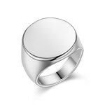 Stainless Steel Smooth Ring Manufacturer - Cross-border Hot Sale Gold Plated European & American Retro Unisex for Anniversary Wholesale
