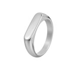 Stainless Steel Plain Ring Manufacturer - 5MM Casting Women Children's Gold Plated European American Hand Jewelry