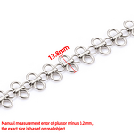 Stainless Steel Four-Leaf Clover Chain Manufacturer - Handmade Unisex New DIY Fashion Bracelet and Necklace Non-Fading Handcrafted Jewelry