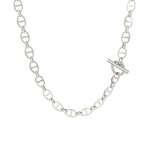 Stainless Steel Jewelry Set Manufacturer - Wholesale Custom Hand Made Trendy OT Toggle Pig Nose Men Geometric Chain Bracelet Necklace