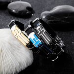 Stainless Steel Cross Bracelets Manufacturer - 2025 Wholesale Stock Mixed Designs Men's Religious Lord's Prayer Silicone Spanish Fashion Charm