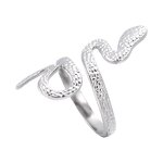 Stainless Steel Snake Shaped Ring Manufacturer - Milliedition Vintage Open 18k Gold Plated for Women Men