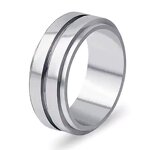Stainless Steel Ring Manufacturer - Top Quality Wholesale Jewelry Blank Man Popular Men Titanium Rings Blanks