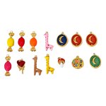 Stainless Steel Accessories Pendant Manufacturer - European American Personality Children's Punk Gold Plated Cute Oil Dropping DIY Waterproof