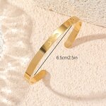 Stainless Steel Cuff Bracelet Manufacturer - Islamic Muslim AYARTUL KURSI PVD Material Custom Arabic Engraving Fashion Gift for Men Women