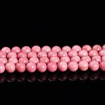 Natural Rhodonite Stone Beads - 4-12mm 5A 7A Round Loose Spacer Beads for Jewelry