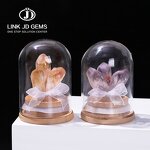 Natural Citrine Amethyst Cluster Bottled Crafts - Raw Stone Crystal Mineral Glass Display