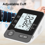 Blood Pressure Monitor Manufacturer - Large LCD Arm with Irregular Heartbeat Detection 120 Memory