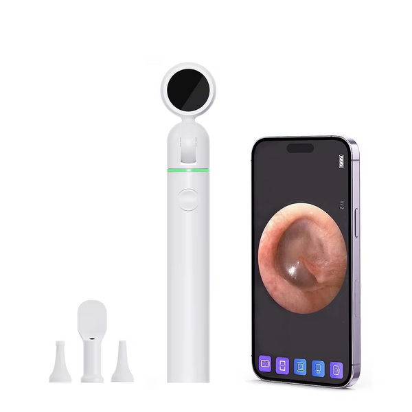 Otoscope Manufacturer - Wireless Digital with 1080P HD Ear Camera LED Lights Rechargeable