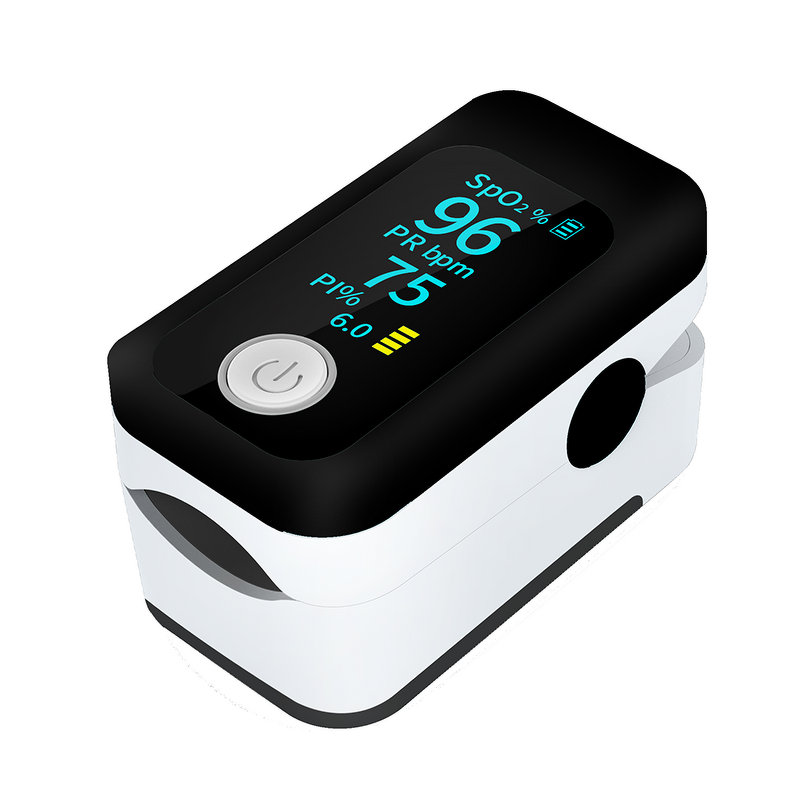 Pulse Oximeter Manufacturer - Fingertip Blood Oxygen Pulse Ox Heart Rate Fast Spo2 OLED Screen