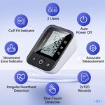 Blood Pressure Monitor Manufacturer - Hot Selling Bluetooth App Controlled Digital Electronic Upper Arm LCD