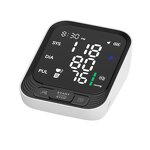 Blood Pressure Monitor Manufacturer - Accurate Digital Backlit LED Heart Rate 2x199 Memory Adjustable Arm