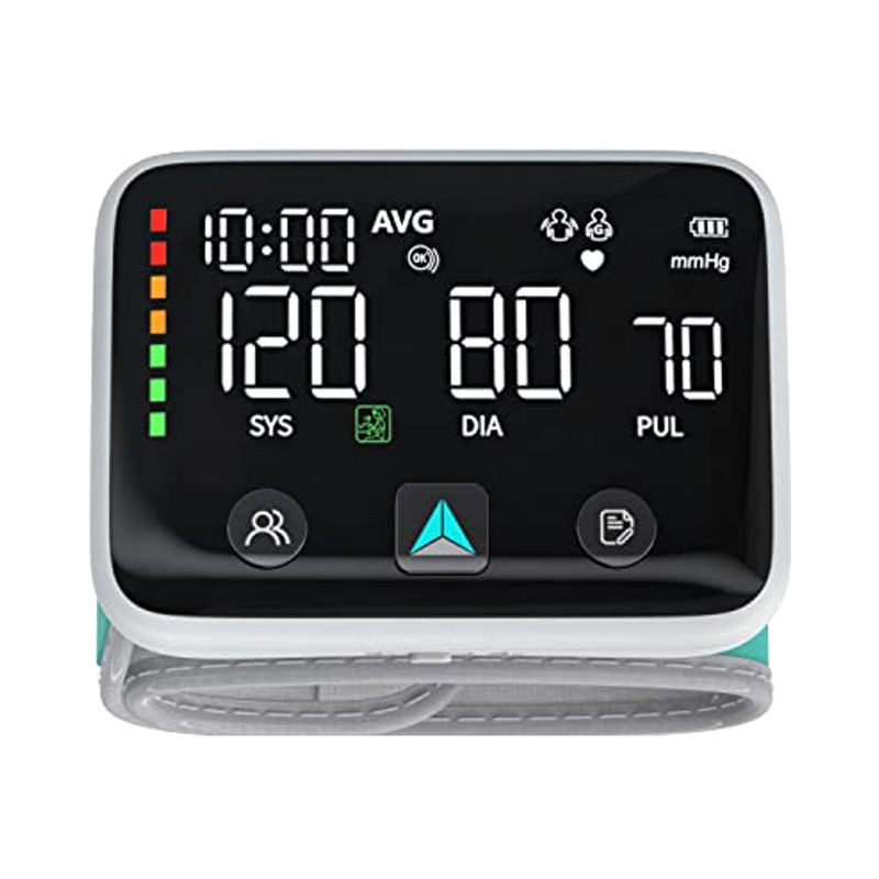 Blood Pressure Monitor Manufacturer - Rechargeable Wrist Digital Automatic 240 Sets Memory Large LED