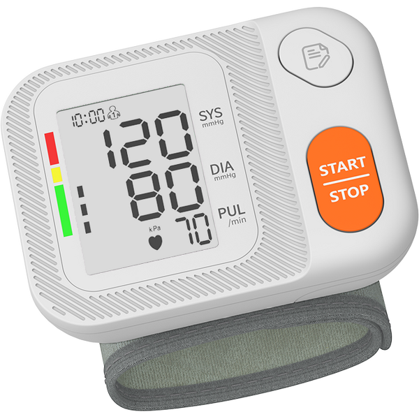 Blood Pressure Monitor Manufacturer - Digital Electric Plastic Wrist Medical Tensiometer BP Set