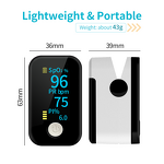 Pulse Oximeter Manufacturer - Portable Fingertip Blood Oxygen SPO2 Pulse Rate Optional Batteries Lanyard