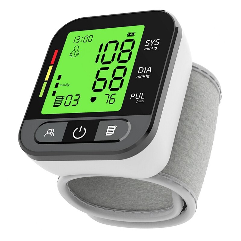 Blood Pressure Monitor Manufacturer - Electronic Sphygmomanometer Wrist Rechargeable Wireless