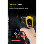 Thermometer Manufacturer - Electric Infrared Temperature Gun with Digital Laser for Forehead Use