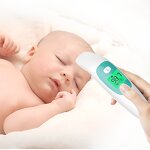 Thermometer Manufacturer - Custom Medical Digital LCD Display Forehead Ear Body Temperature Infra Laser