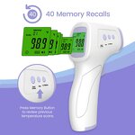 Thermometer Manufacturer - AOJ Medical LCD Digital Infrared Forehead Non-Contact 0.1C 32 Memory